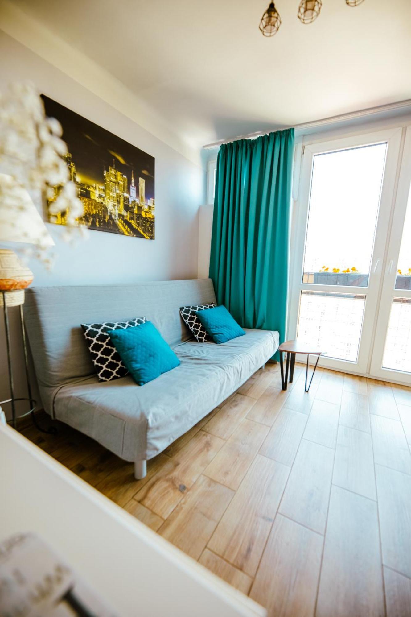 Bright 14Th Floor Central Home With Balcony & Views Varsovia Exterior foto